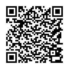 Kod QR dla numeru telefonu +19193832391