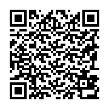 Codice QR per il numero di telefono +19193832542