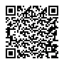 Código QR para número de teléfono +19193836549