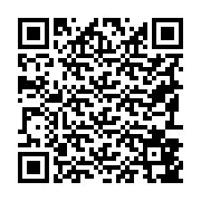 QR kód a telefonszámhoz +19193847703