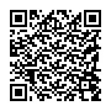 QR kód a telefonszámhoz +19194058350