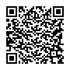 Código QR para número de teléfono +19194358279