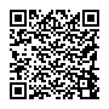 Código QR para número de teléfono +19194440205