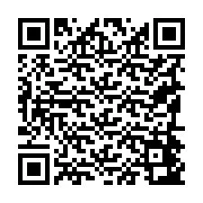 QR-код для номера телефона +19194443443