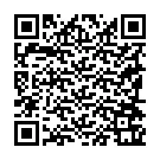 Código QR para número de telefone +19194761392