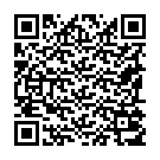 Código QR para número de teléfono +19195017467