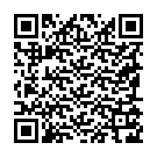 QR-koodi puhelinnumerolle +19195126086