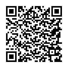 Código QR para número de telefone +19195126447