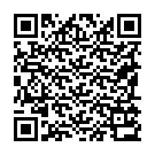 Código QR para número de teléfono +19195132463