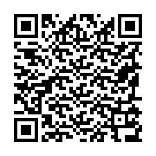 QR-code voor telefoonnummer +19195136017