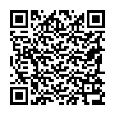 QR-koodi puhelinnumerolle +19195136247