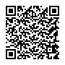 QR-code voor telefoonnummer +19195419811