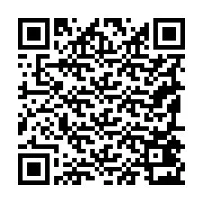 Código QR para número de telefone +19195423315