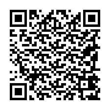 Código QR para número de teléfono +19195427833