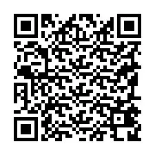 QR-code voor telefoonnummer +19195428112