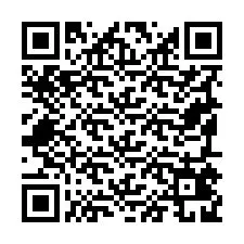 QR-Code für Telefonnummer +19195429407