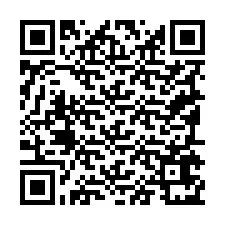 QR-Code für Telefonnummer +19195671949