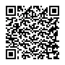 Código QR para número de teléfono +19195778992