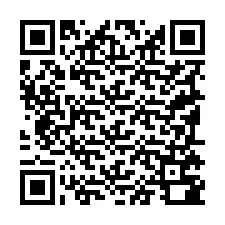 Codice QR per il numero di telefono +19195780278