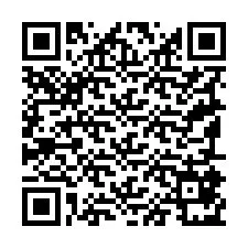 QR-Code für Telefonnummer +19195871480