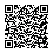 QR-Code für Telefonnummer +19195875455