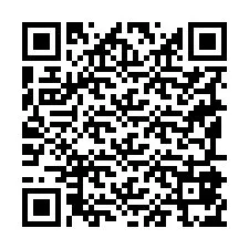 QR-Code für Telefonnummer +19195875822