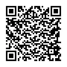 Código QR para número de telefone +19195879987