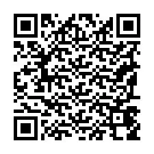 QR-Code für Telefonnummer +19197458165