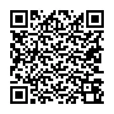 QR-kood telefoninumbri jaoks +19203060097