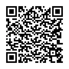 QR kód a telefonszámhoz +19203558606