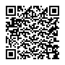 QR-koodi puhelinnumerolle +19203584449