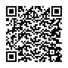 電話番号のQRコード +19203585637