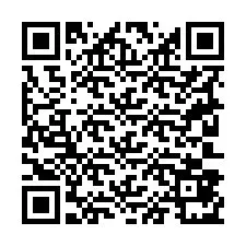 Código QR para número de teléfono +19203871310