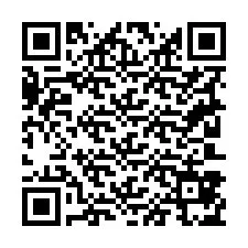 QR Code สำหรับหมายเลขโทรศัพท์ +19203875441