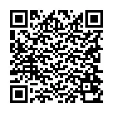 QR kód a telefonszámhoz +19204070566