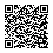 QR-koodi puhelinnumerolle +19204071441