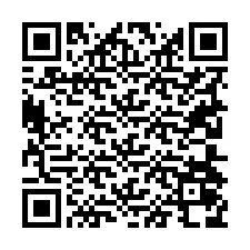 QR-Code für Telefonnummer +19204078303