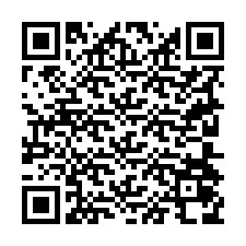 QR kód a telefonszámhoz +19204078304