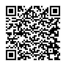 Código QR para número de telefone +19204078523