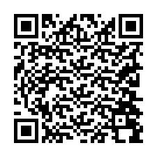 QR-код для номера телефона +19204098779