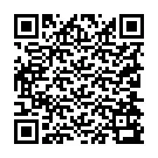 QR kód a telefonszámhoz +19204193988