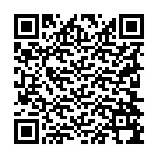 QR kód a telefonszámhoz +19204194624