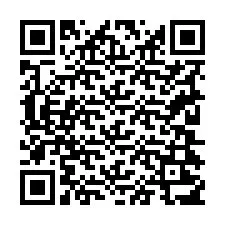 QR kód a telefonszámhoz +19204217071