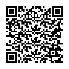 QR-код для номера телефона +19204217849