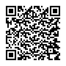 QR-code voor telefoonnummer +19204218688