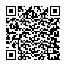 電話番号のQRコード +19204221275