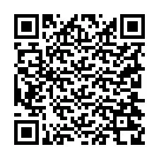 QR-код для номера телефона +19204228184