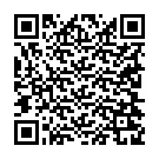 QR kód a telefonszámhoz +19204229126