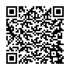 QR kód a telefonszámhoz +19204247684