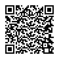 Código QR para número de telefone +19204260207